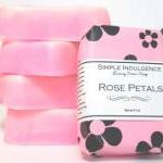 Rose Petals Shea Soap, Handmade, Simple Indulgence