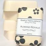 Almond Royale Soap, Shea Simple Indulgence, Creamy..
