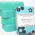 Waterlily Shea Soap, Simple Indulgence, Light..